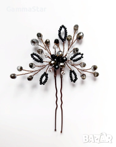 Бижута за коса за специални поводи/ Украса за коса с кристали, снимка 4 - Аксесоари за коса - 51003674