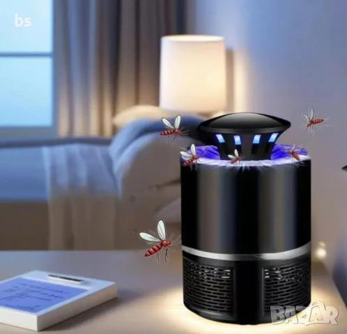 UV лампа против комари, Безшумна и без излъчване, USB захранване, На закрито или на открито, бяла, снимка 7 - Друга електроника - 50750523