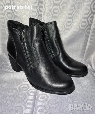 Дамски боти естествена кожа, снимка 4 - Дамски боти - 47939040