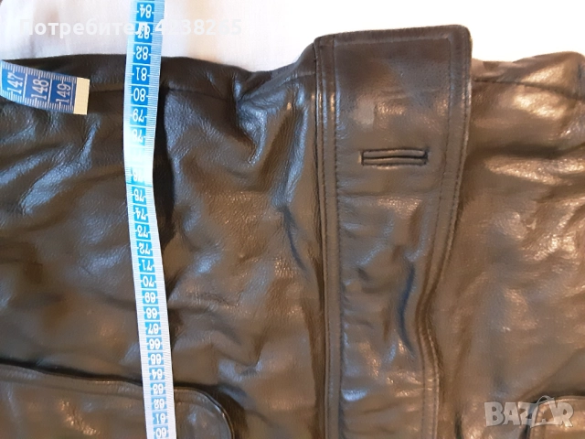 кожено яке черно Rover&Jakes, снимка 4 - Якета - 52301397