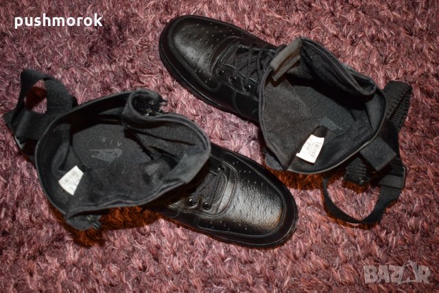 Nike SF-Air Force1 Triple Black 46 номер, снимка 7 - Маратонки - 36005071