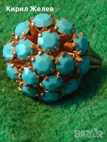 СТАР РЕТРО ВИНТИДЖ РЕГУЛИРУЕМ КРАСИВ СТИЛЕН ПРЪСТЕН 20331, снимка 3 - Антикварни и старинни предмети - 36423774