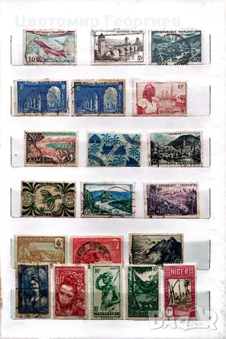 Класьор с марки 490 бр., снимка 4 - Филателия - 47460071