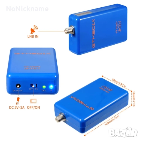 GTMEDIA V8 BT05 Sat Sattelite Finder Сателитен търсач Цифров DVB S2 Сат Финдер , снимка 4 - Приемници и антени - 52884847