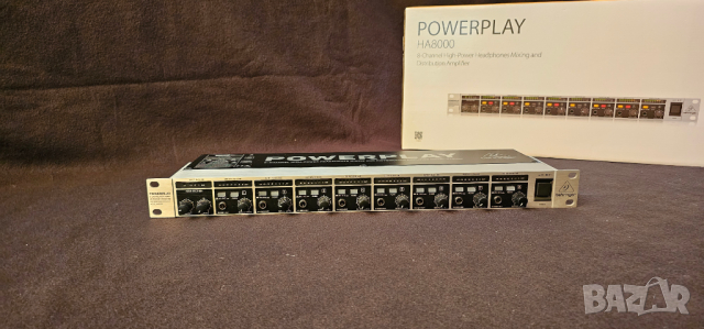 Аудио усилвател за слушалки Behringer Powerplay HA8000 V2 (в гаранция), снимка 1 - Слушалки и портативни колонки - 44688183