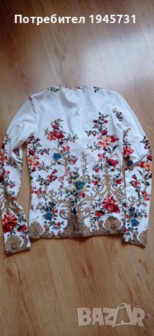 Блуза Роберто Кавали - оригинална, снимка 2 - Блузи с дълъг ръкав и пуловери - 41464005