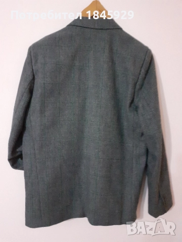  Мъжки сака от вълнен плат, снимка 5 - Сака - 26853473