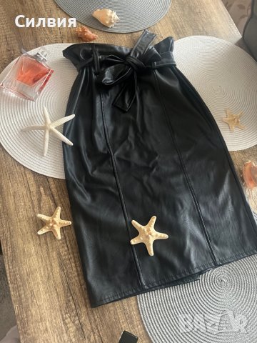 Кожена пола, снимка 2 - Поли - 39396886