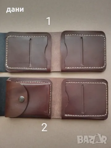 Портфейл от естествена кожа - нови модели , снимка 2 - Портфейли, портмонета - 49699552