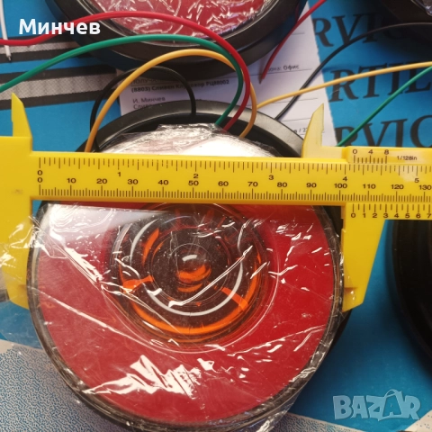 Лед диодни Стопове 4бр. с неонов ефект за камион,ремарке, снимка 8 - Аксесоари и консумативи - 51810161