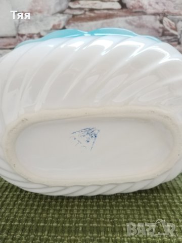 Порцеланова кошничка , снимка 3 - Декорация за дома - 40911757