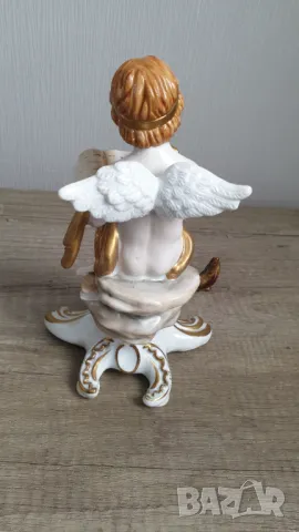 Стара порцеланова фигура-ангелче, снимка 5 - Колекции - 47258290
