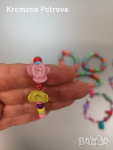 Детски комплекти герданче и гривна и комплекти с детски гривни, Пепа Пиг, Минцоните и други, снимка 7 - Други - 52371806