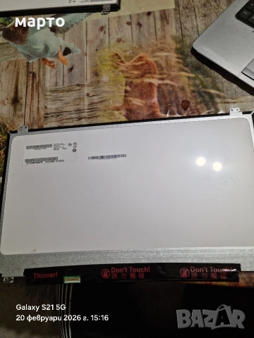 матрица 17.3 лед слимс, снимка 2 - Части за лаптопи - 53626994