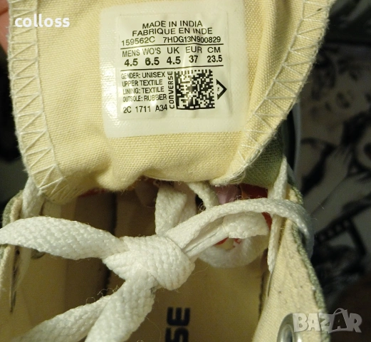 Converse ALL STAR - оригинални кецове N 37, снимка 10 - Кецове - 53471591