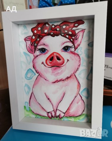 Картини акварел за детската стая , снимка 4 - Картини - 33987172