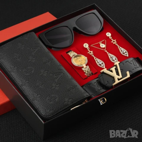 подаръчни комплекти louis vuitton gucci christian dior lacoste , снимка 8 - Подаръци за жени - 51395303