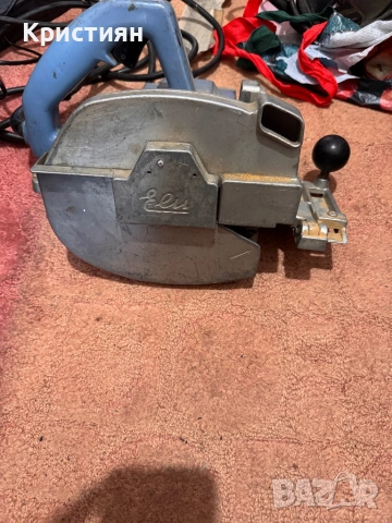 Eugen Lutz MH 55 – електрически циркуляр (ръчен), снимка 4 - Триони и циркуляри - 53726355