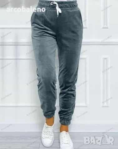 Дамски есенно-зимен ежедневен панталон с еластична талия, 5цвята , снимка 10 - Панталони - 47933036