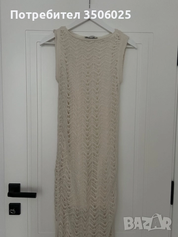 Продавам дълга плетено рокля , снимка 2 - Рокли - 51799868
