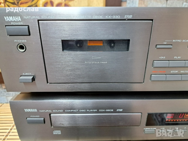 YAMAHA = RX-450 / CDX-550E / KX-330, снимка 4 - Ресийвъри, усилватели, смесителни пултове - 52376419