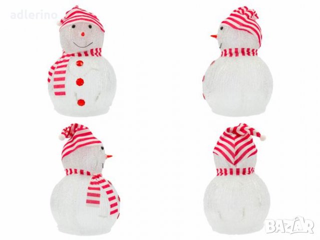 Пластмасов Снежен човек, снежен човек мини, акрил, снимка 6 - Декорация за дома - 34534842