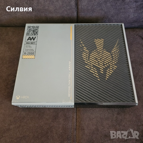 XBOX ONE 1TB Call of Duty Advanced Warfare + 2 джойстика + 4 игри PS5 PS4 PlayStation, снимка 2 - Xbox конзоли - 52389523