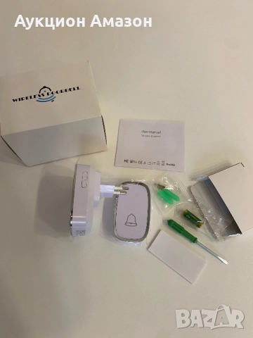 Без кабелен звънец Wireless звънец за входна врата, снимка 2 - Други стоки за дома - 52596027