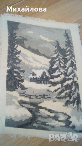 Гоблен "Вълшебната зима", снимка 2 - Гоблени - 41560021