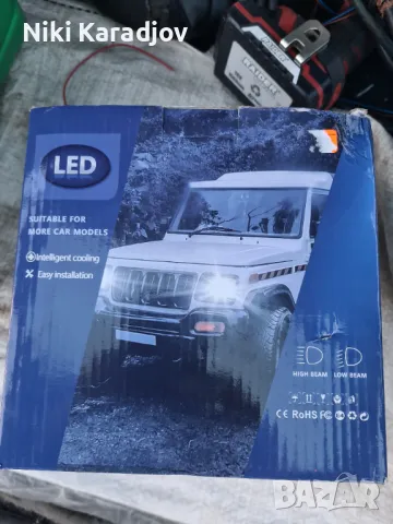 Универсални Лед фарове за, лада нива, уаз  мотори , снимка 4 - Други - 49821186