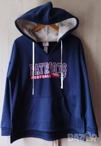 NFL / New England Patriots - суичър с каулка