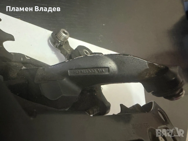 Заден дерайльор Shimano Deore RD-M6000 GS, снимка 6 - Части за велосипеди - 53649344