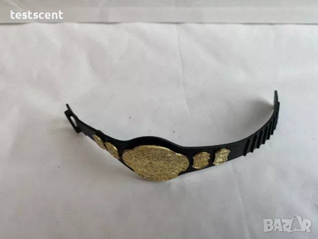 Шампионски колан пояс WWE World Heavyweight Championship световната титла в кеча WWF WCW WWE, снимка 10 - Фигурки - 48495468