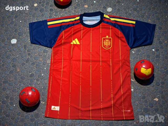 Футболна фланелка на Испания нов модел Мондиал 2026!!!