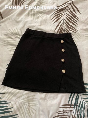 Черна къса пола, снимка 1