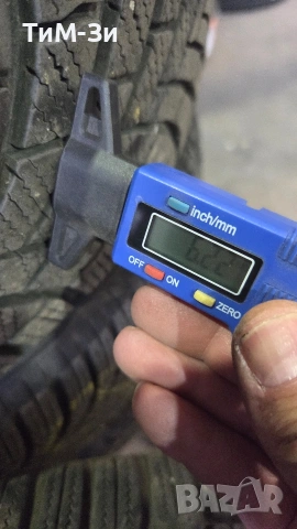 Зимни гуми с джанти 195/60R16 Bridgestone, снимка 9 - Гуми и джанти - 53499917