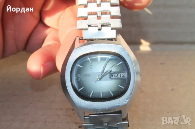 Японски мъжки часовник ''Seiko'' 17 камъка /автоматичен/, снимка 3 - Мъжки - 49304736