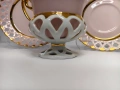 Чаша за чай от розов порцелан Haas & Czjzek (в Ходов, Чехия). , снимка 4