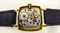 Винтидж съветски часовник LUCH - позлатен AU 10+ - произведен в СССР - нова черна каишка Винтидж , снимка 6
