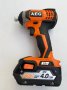 AEG BSS 18 C - Импакт драйв 18V 4.0Ah , снимка 2