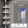 43,90лв.Универсален ъглов рафт за баня MULTI CORNER SHELF, снимка 2