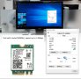 Нова ДвуБандова Wi-Fi 6 Карта Intel AX210G NGFF M.2 802.11ax 3000Mbps Bluetooth 5.2 AX210NGW AX210, снимка 6