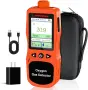 Портативен O2 детектор 0–30% със звукова, светлинна и вибрационна аларма, акумулатор, LCD екран, снимка 1