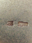 СССР-сребърна позлатена чинийка с емайл-сребро 916, снимка 6