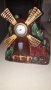 порцеланов часовник мелница немски, снимка 1 - Антикварни и старинни предмети - 34509602