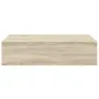 vidaXL Стенни рафтове с чекмеджета, 2 бр, дъб, 40x23,5x10 см, МДФ, снимка 7