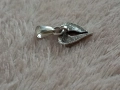 Малка сребърна висулка сърце, снимка 5