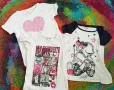 Лот детски блузи с къс ръкав, снимка 1