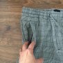 H&M Мъжки светло сив кариран панталон S, снимка 3