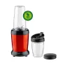 Нутри блендер Homa Rossy, 1200W, 6 ножа, 2 чаши, червен, снимка 3